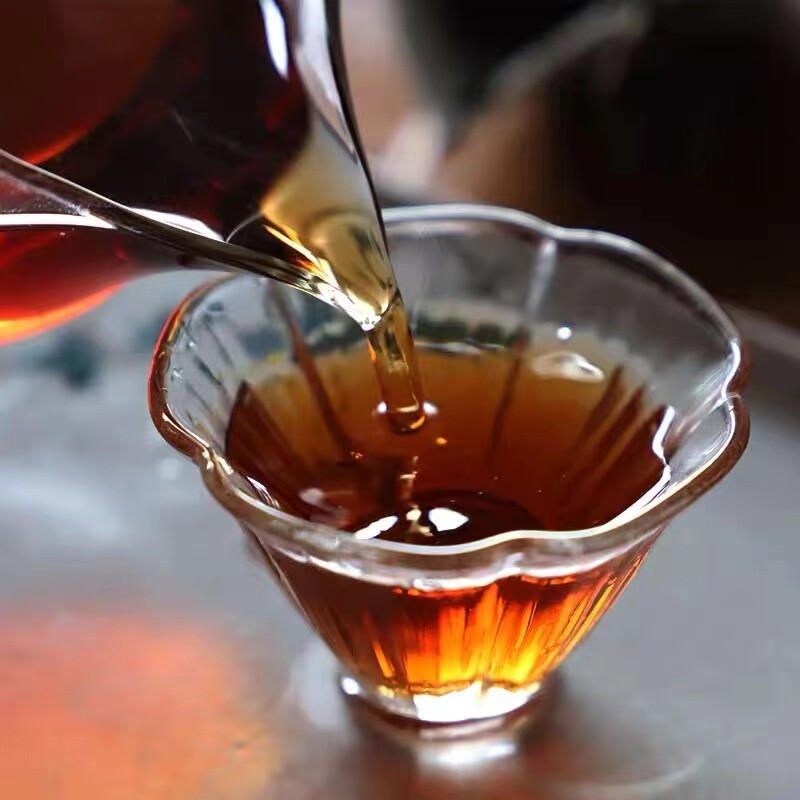 2006 Great Ripe Pu-Erh Tea 357g Older Puer Tea Puerh Tea Menghai Black Tea 普洱熟茶饼