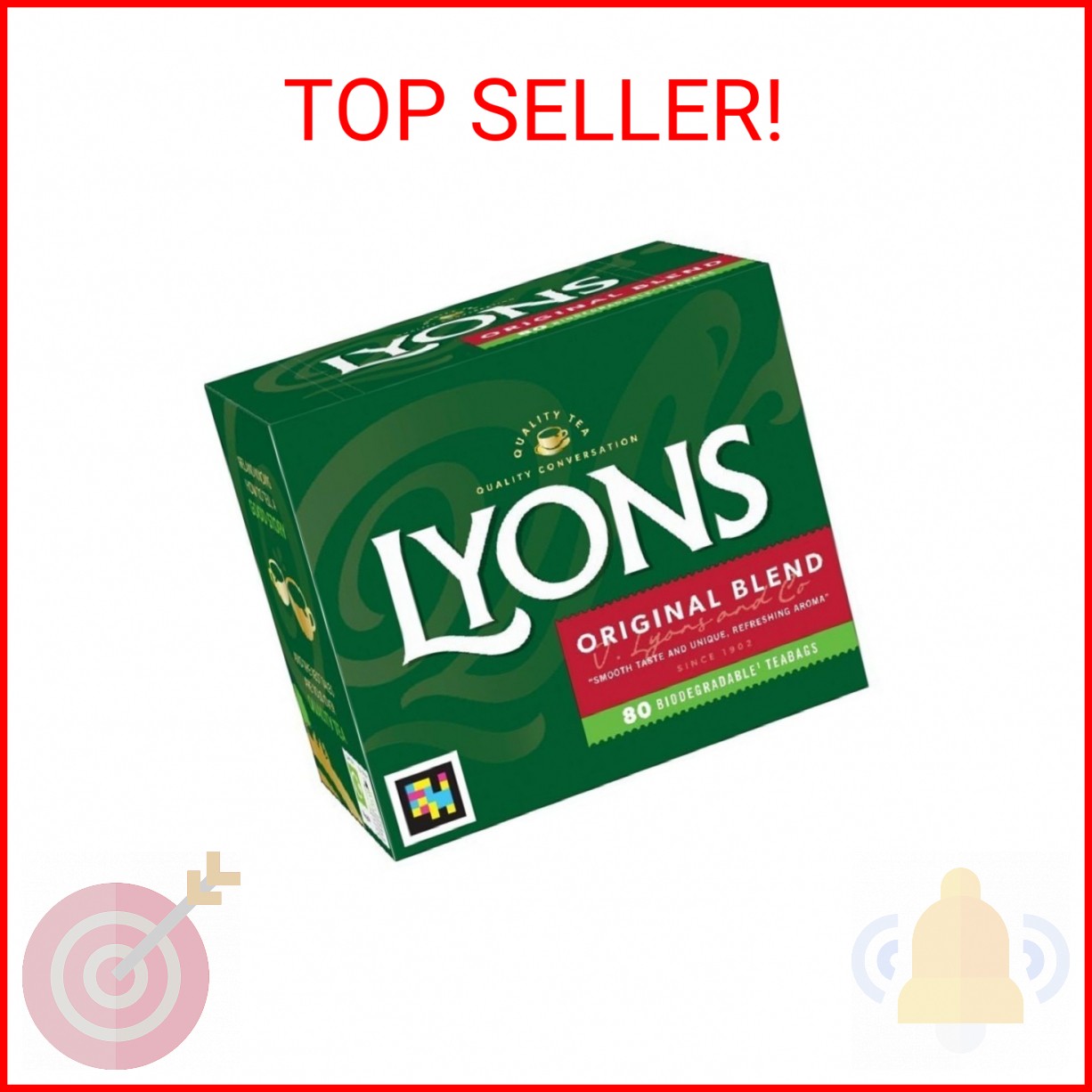Original Blend Lyons Tea (80 Teabags)