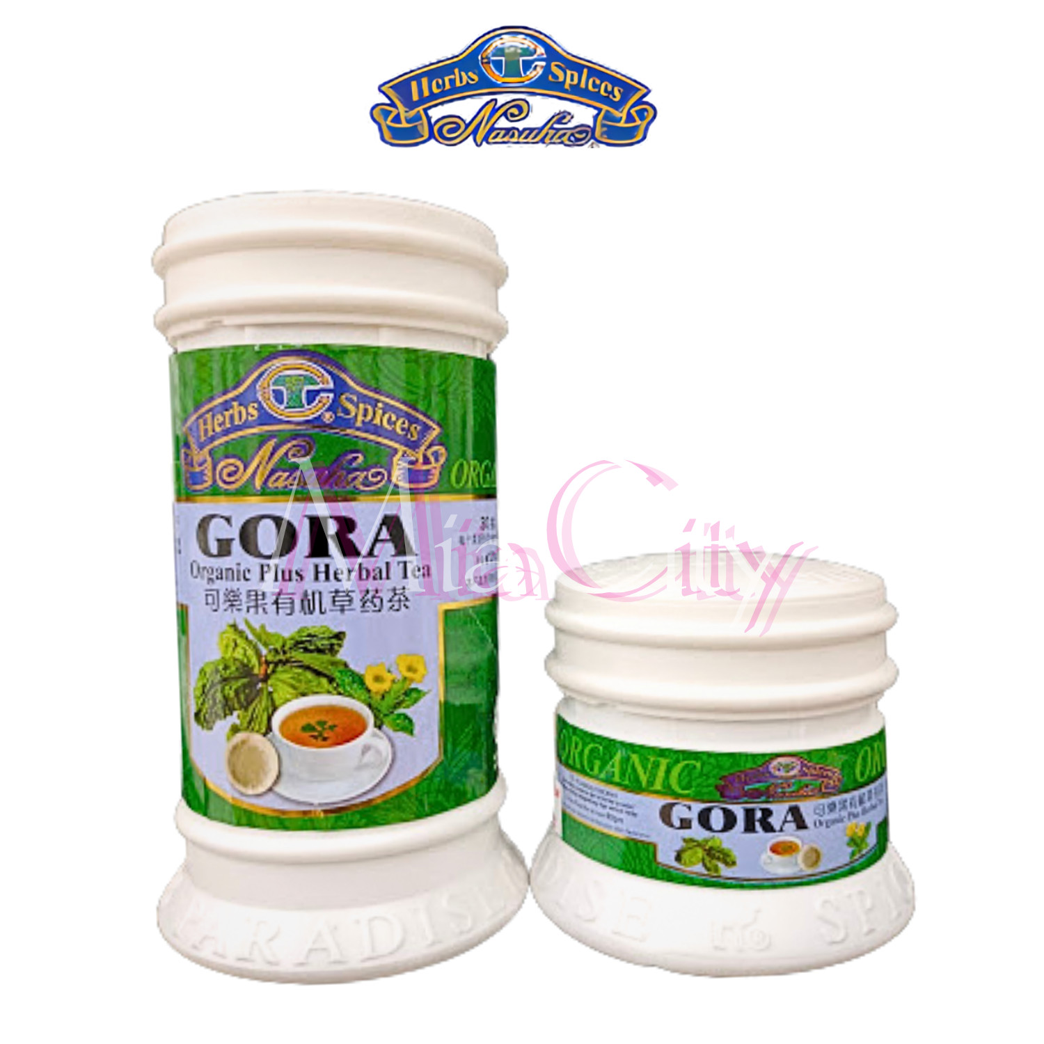 Herbs Spices GORA Organic Plus Herbal Tea 120g , 60g
