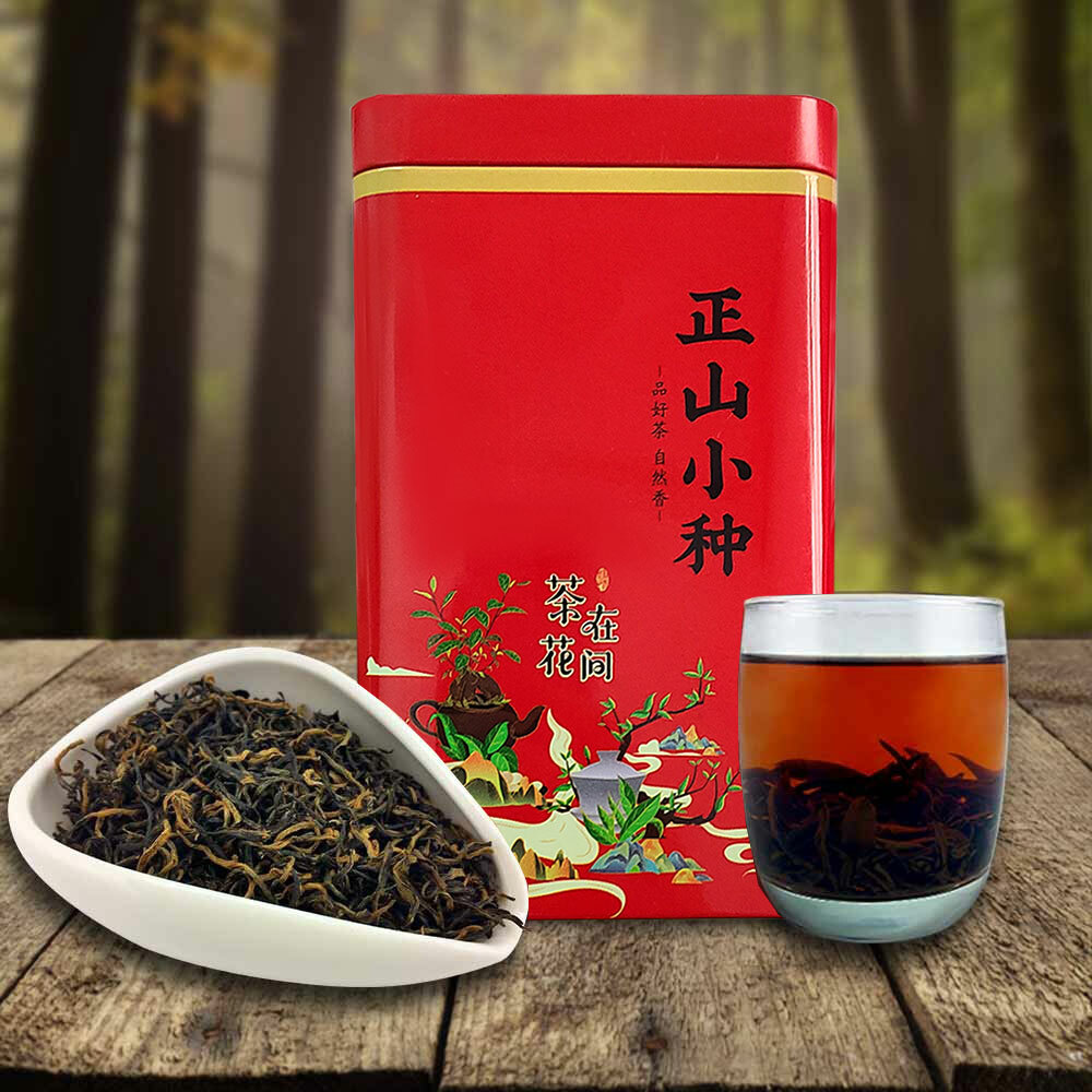 AAAAA Lapsang Souchong Black Tea Natural Herbal Energy 100g Chinese Red Tea