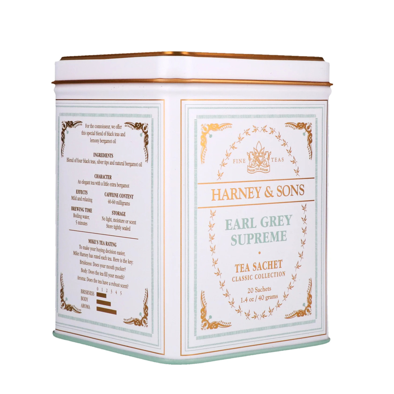 Harney Sons Earl Grey Supreme 20 Sachets 1 4 oz 40 g Kosher