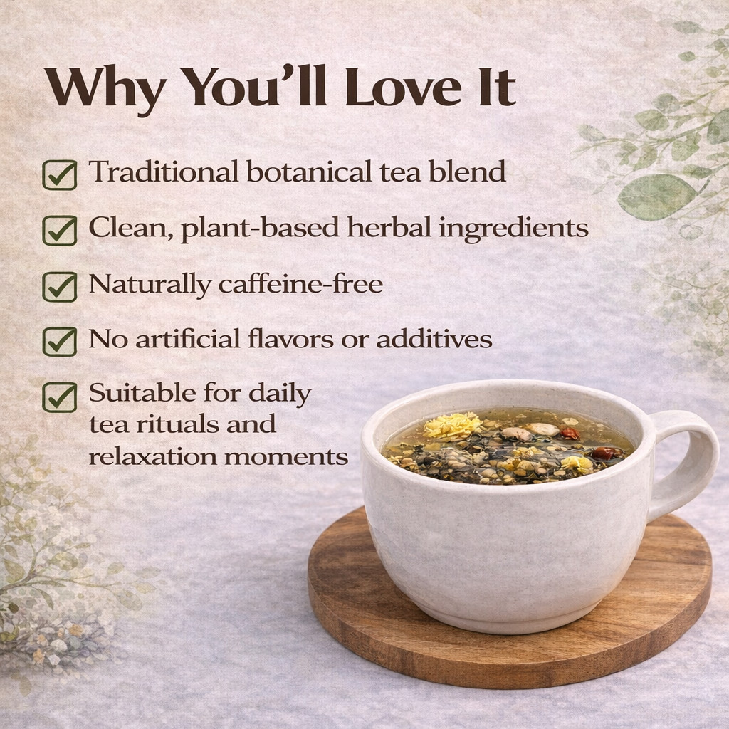 Dandelion Wolfberry Liver Support Tea Cassia Seed Herbal Tea by Vitals Herb