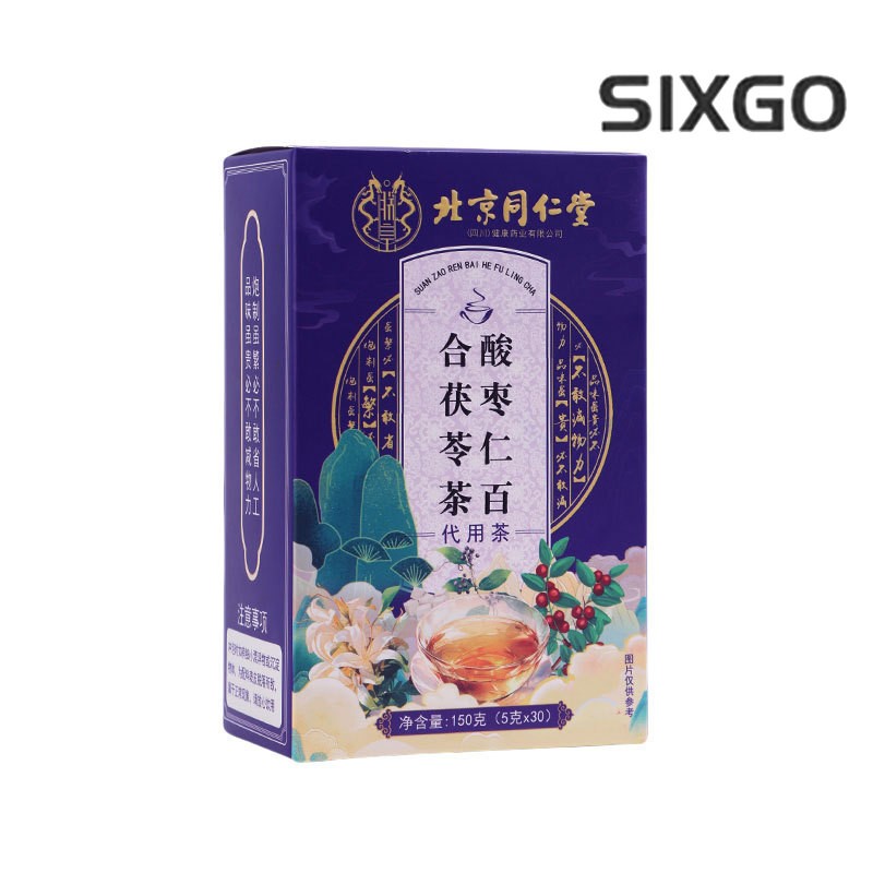 150g Sour Jujube Lily Poria Tea Health-preserving Tea Herbal Tea