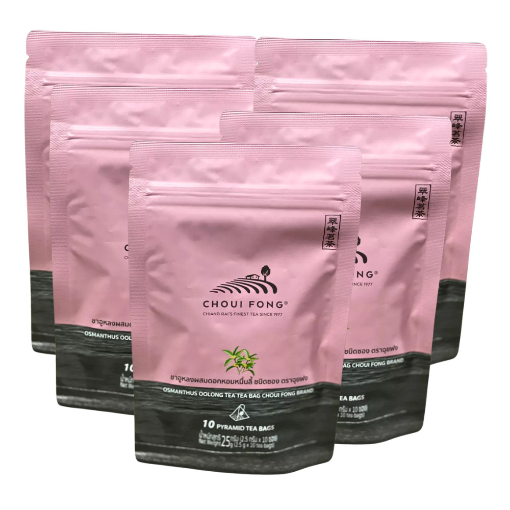 Tea Oolong Osmanthus Flowers Choui Fong Premium Drink New Year Gift 50 Tea Bags