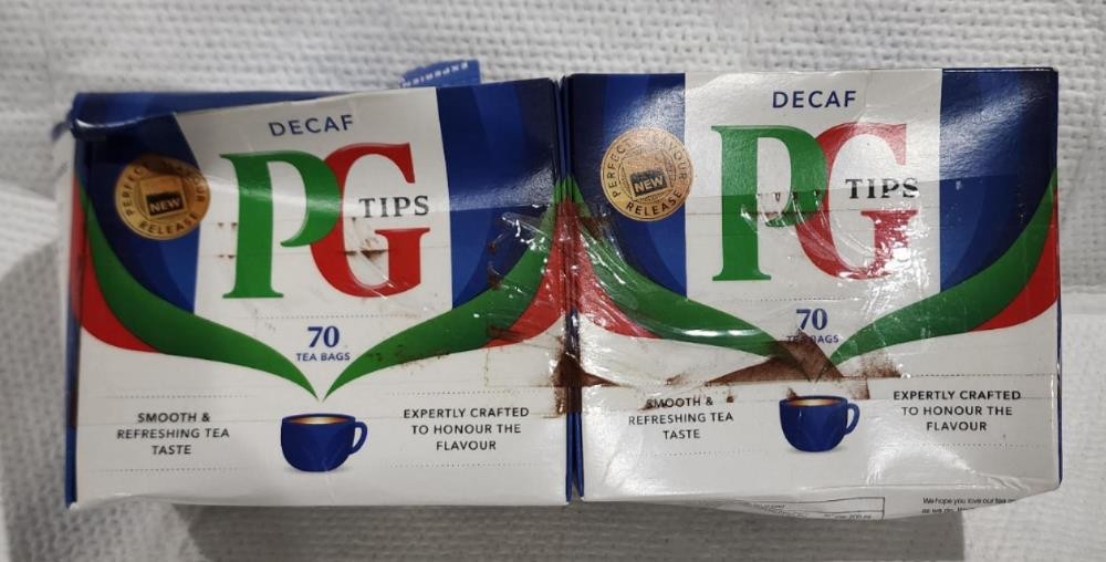 PG Tips Black Tea Bags Non-Pyramid, 80 Count (Pack of 1) BB 7/26