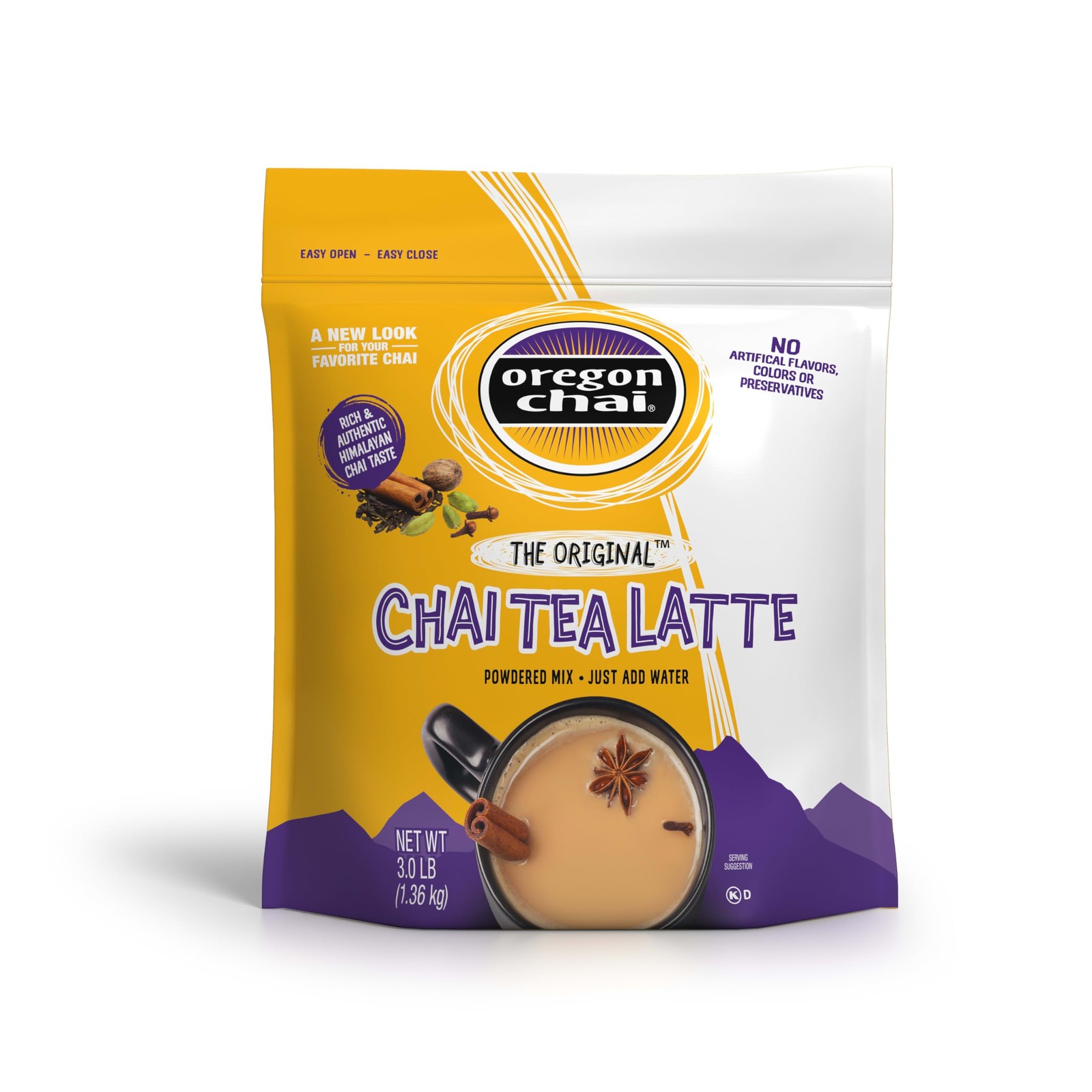Oregon Chai Original Dry Chai Latte Mix, 3 Pound (Pack of 1)
