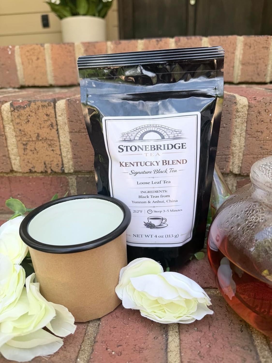 Stonebridge Kentucky Blend Black Tea, Loose Leaf Tea, 4 oz (113g)