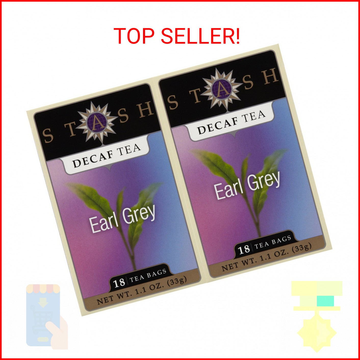 Decaf Black Tea Earl Grey