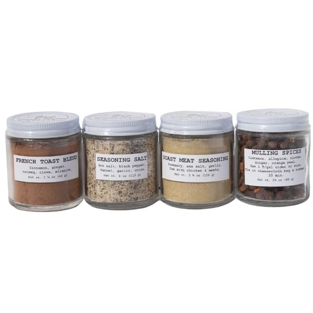 Seasonal Sampler of 12 Artisanal Goods | 4 Jams & Jellies, 4 Tea Blends, and 4