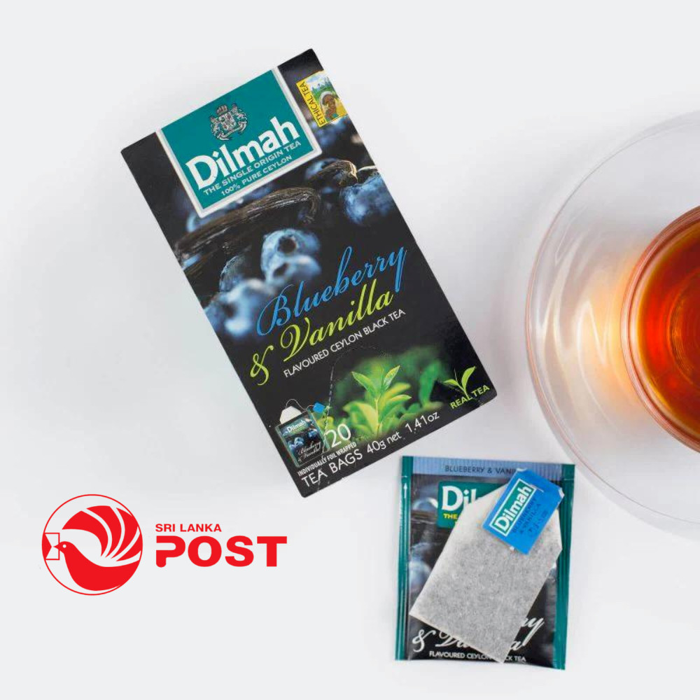 Dilmah Pure Ceylon Black Tea 20 Bags in Flavored and Free Shipping Sri Lanka