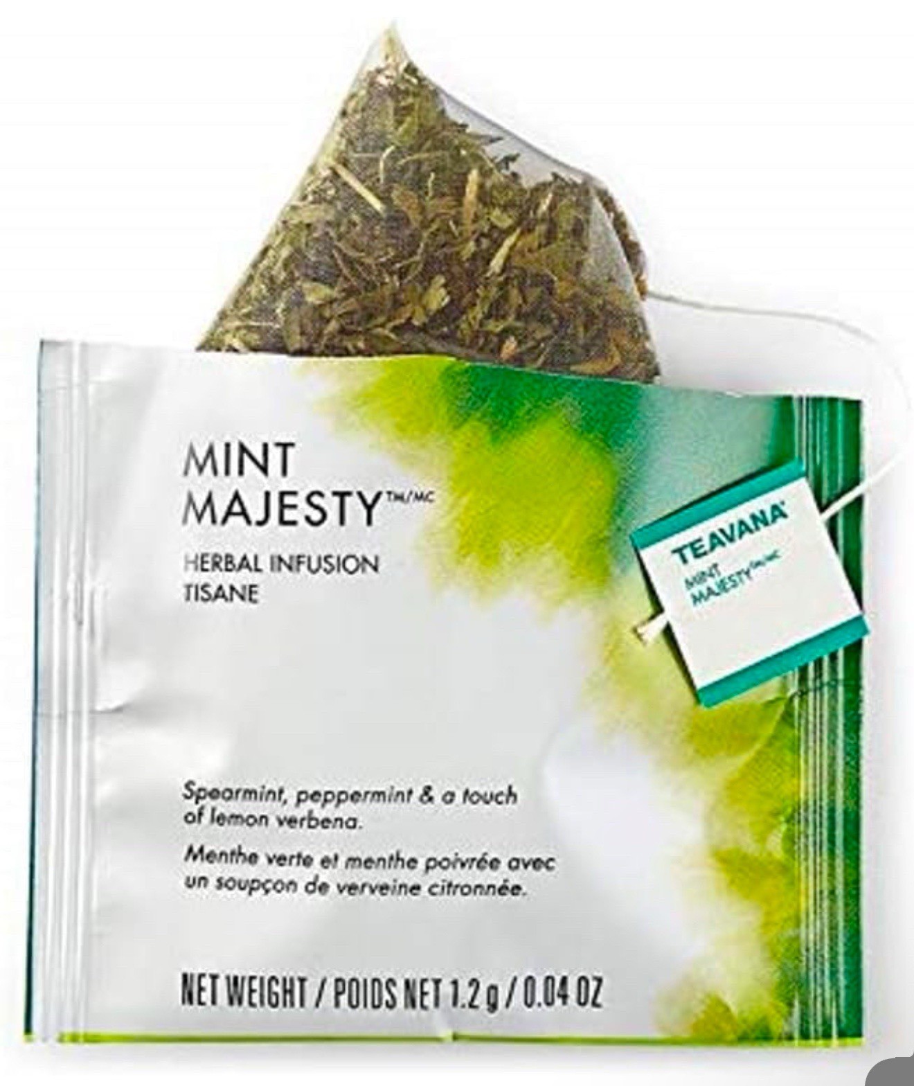 Starbucks Teavana Tea Mint Majesty , Pack Of 118 Sachets Exp 2026-2027
