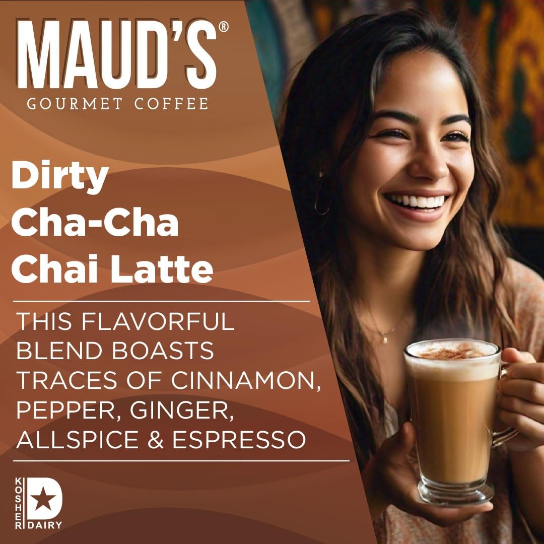 Espresso Chai Tea Latte Pods 18 ct Recyclable Single Serve Gourmet Tea
