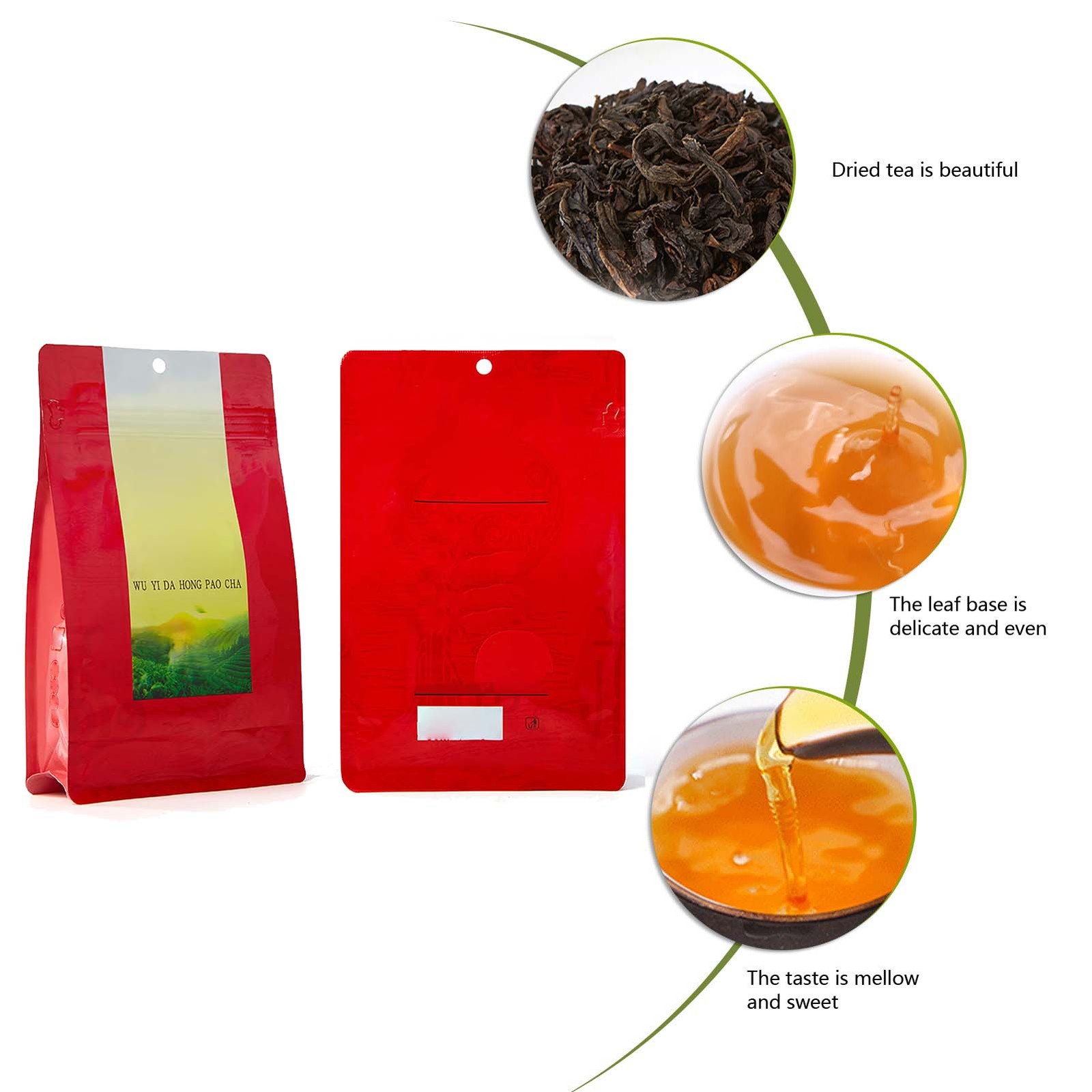 150g Da Hong Pao Tea Golden Clear Refreshing For Morning Tea