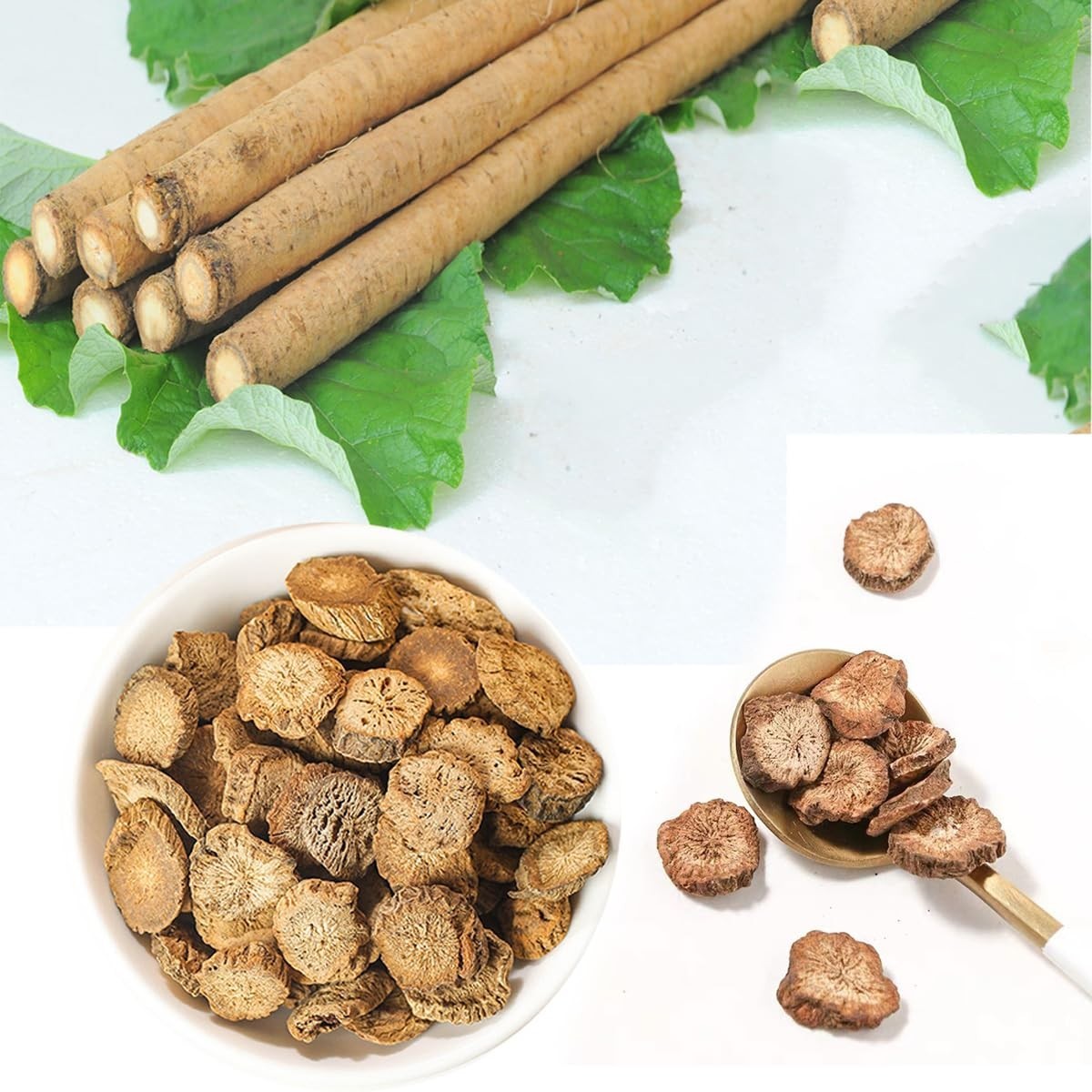 Cut & Sifted Burdock Root Tea, 4oz Herbal Granules – Quality & Freshness
