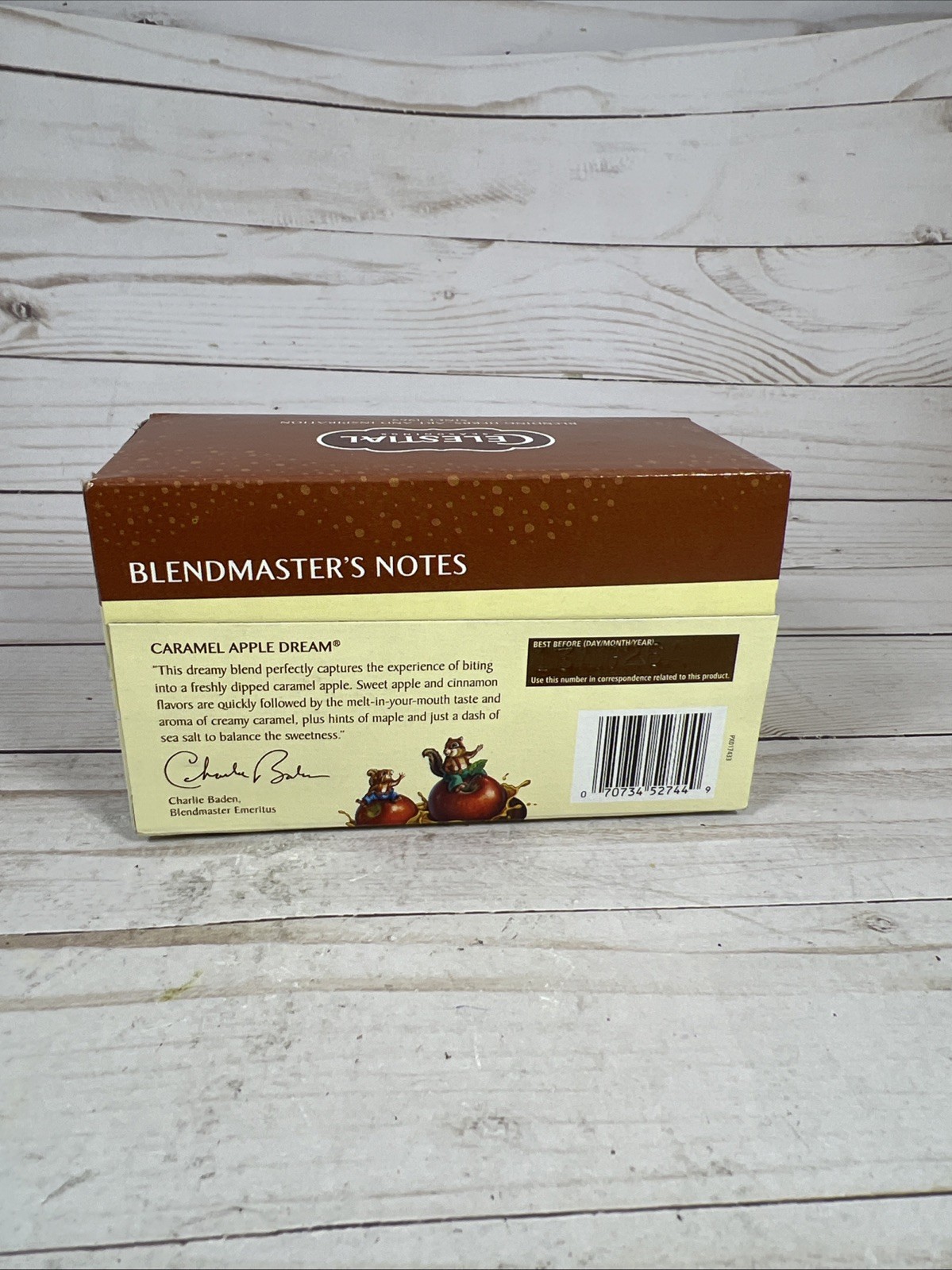 Celestial Seasonings Caramel Apple Dream Herbal Tea 18-Bags CaffFree (2x) 8/26