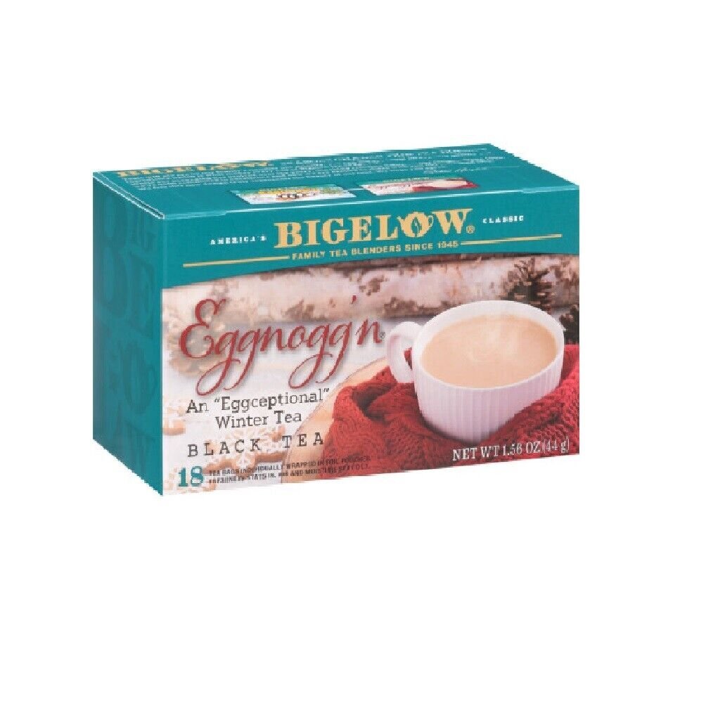 Bigelow Tea Eggnogg ‘n 18 Tea Bags (1 Box)