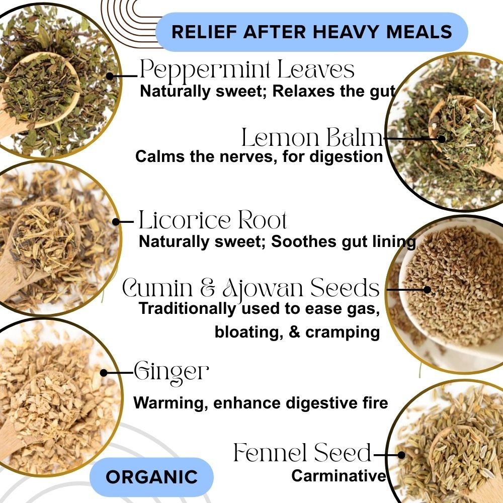 Digestive Tea for gas, bloating, weak digestion by master herbiest – Belly Ease
