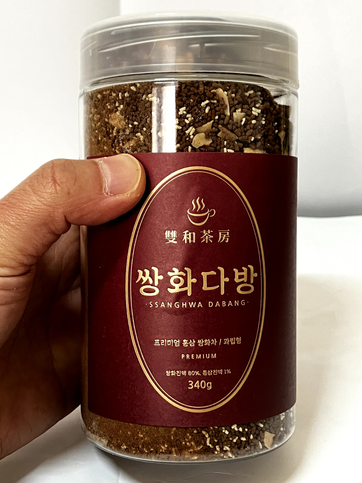 Premium Korean Traditional Ssanghwa Tea Granules 340g