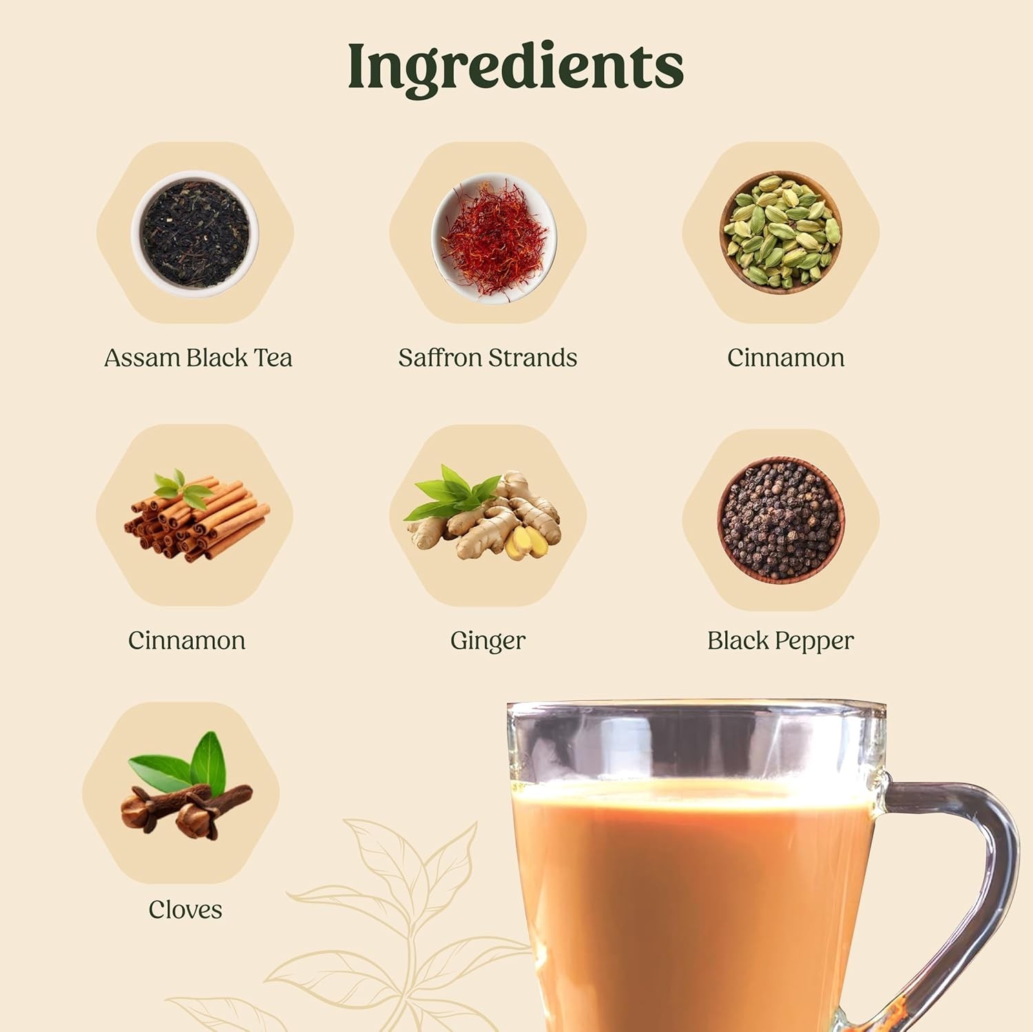 Mittal Teas Saffron Masala Chai – 100g
