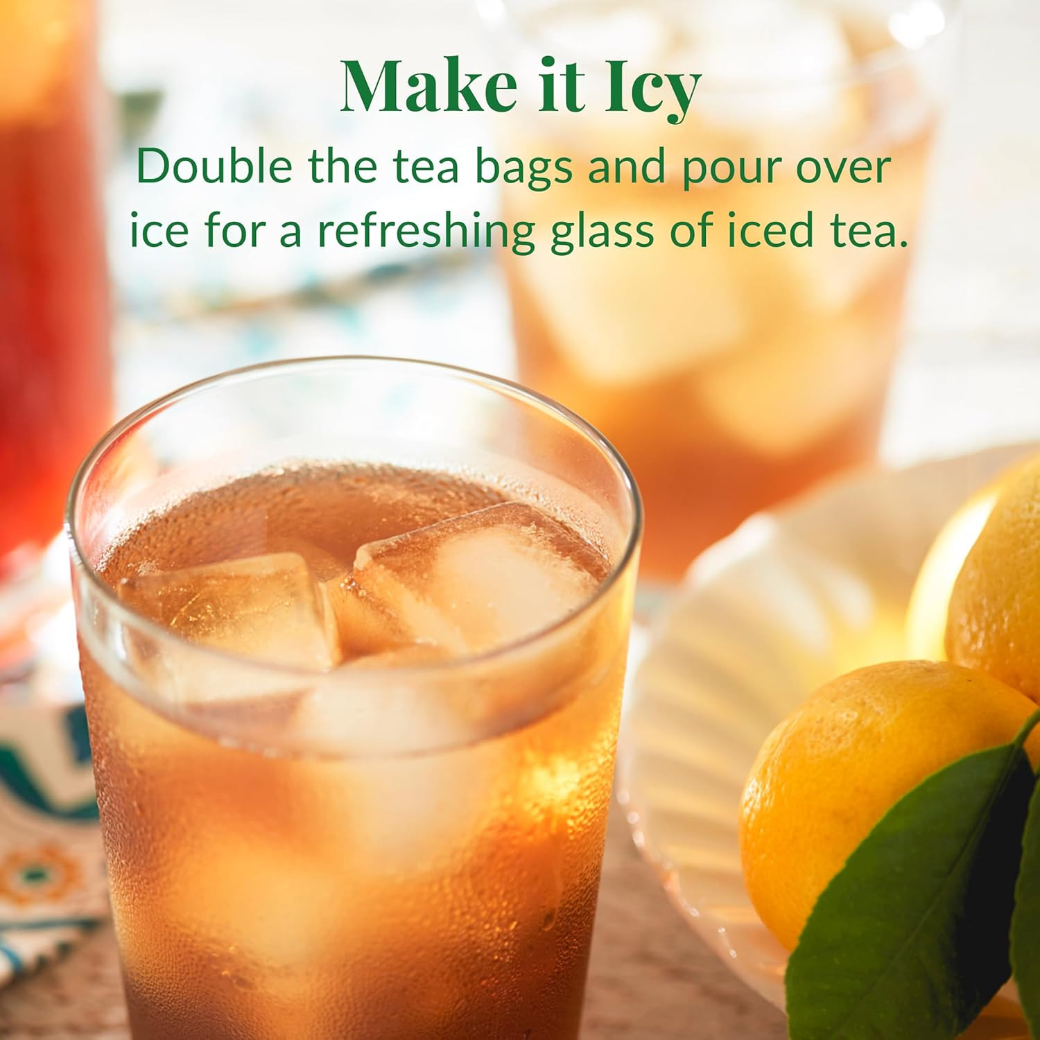— Decaf Apricot Black Tea Tin, 50 Tea Bags, Environmentally-Friendly Decaffei…