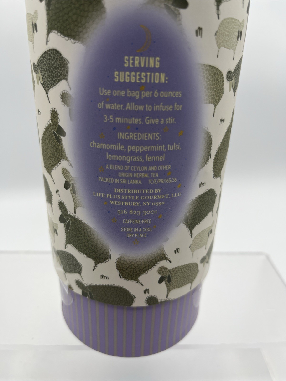 SWEET DREAMS CALMING HERBAL TEA BLEND 50 Tea Bags CAFFEINE, Expire 07/2027