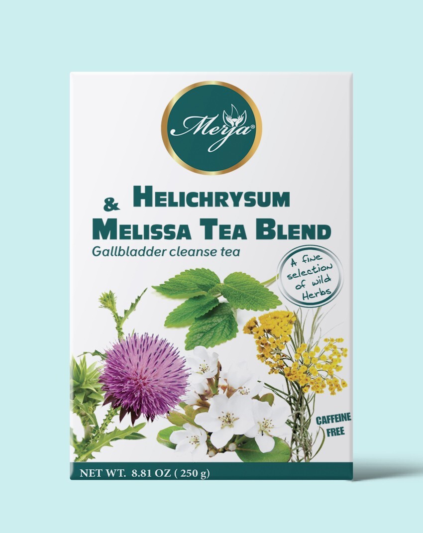 Helichrysum & Melissa Tea – Gallbladder Cleanse – Loose Tea – 100% Natural Tea