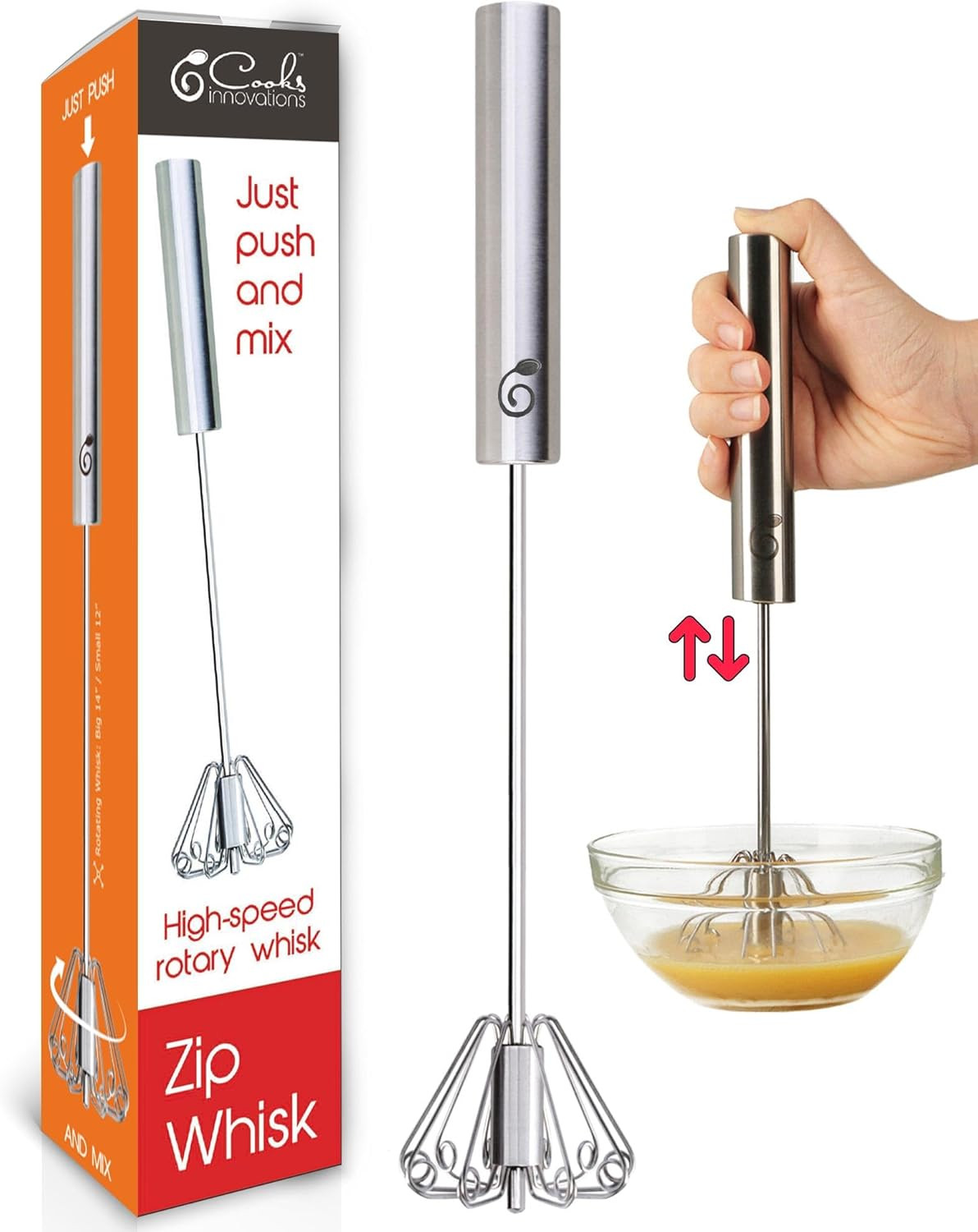 Cooks Innovations Stainless Steel Semi-Automatic Egg 1 Pack,