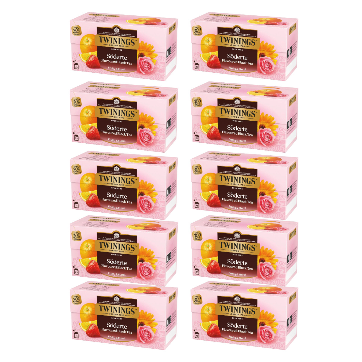 Twinings Soderte Black Tea 25 Bags Choose 1 2 5 10 15 Packs