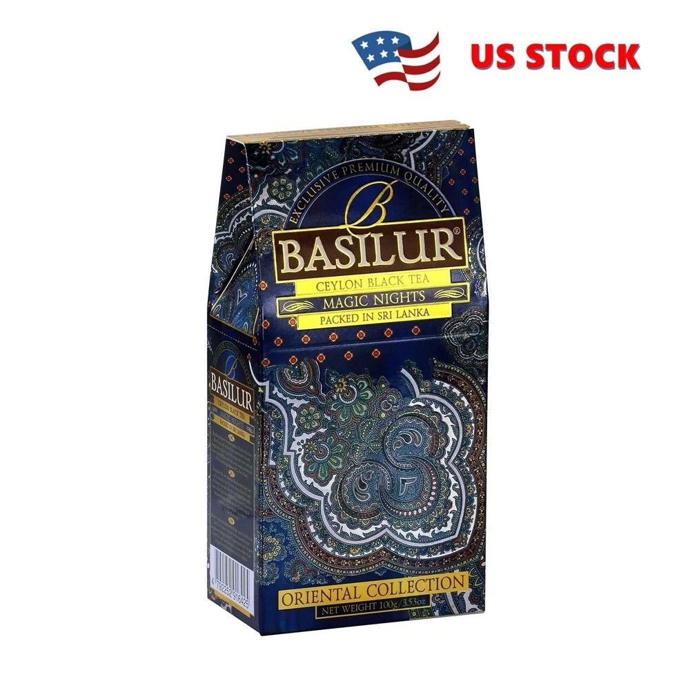 Basilur Orintal Tea collection Magic Night Black Tea, 100g (3.52oz)