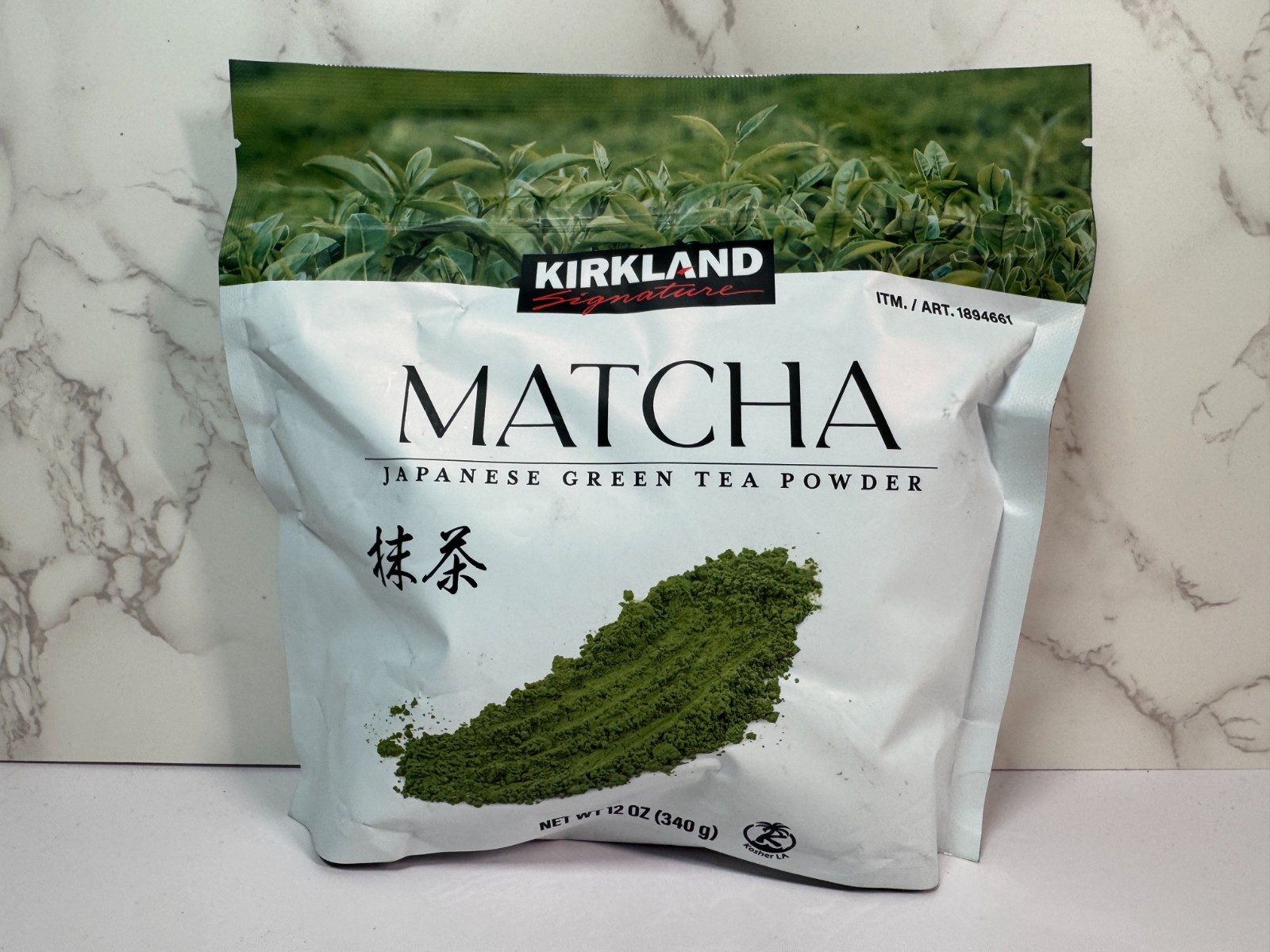 Kirkland Signature Japanese Matcha Green Tea Powder, 12 oz