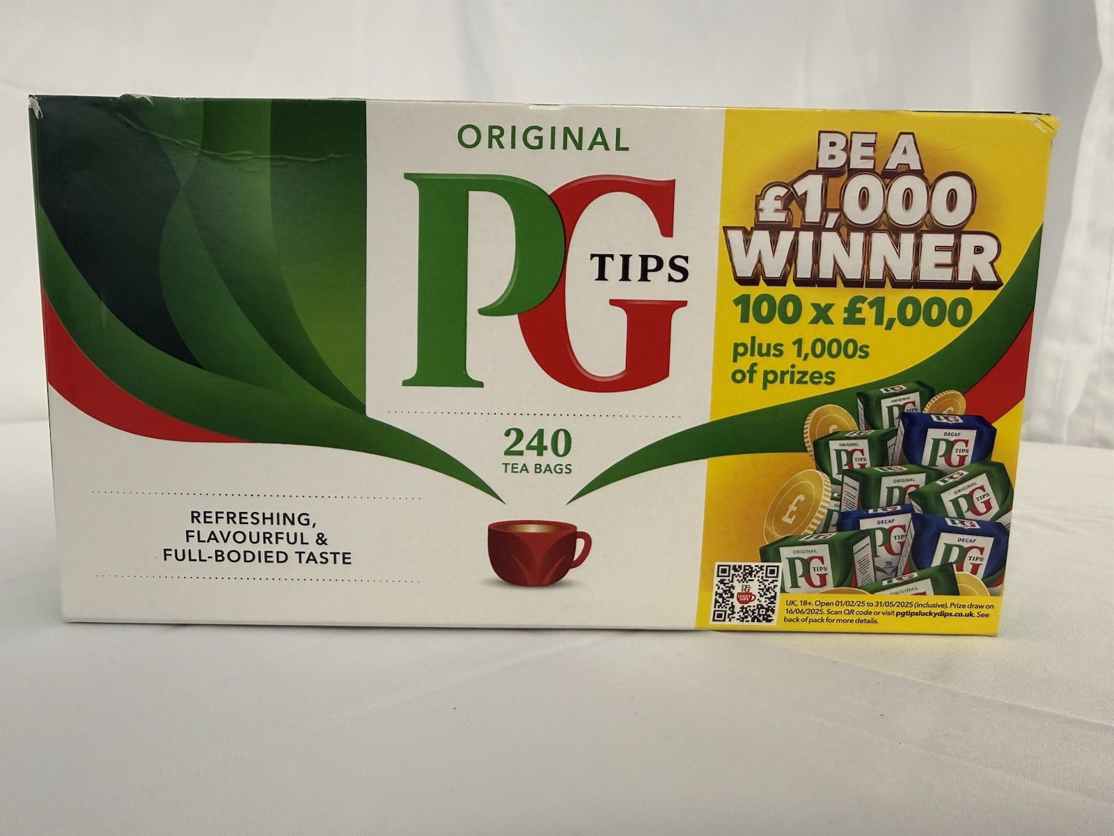 PG Tips Black Tea 240 Count Boxes
