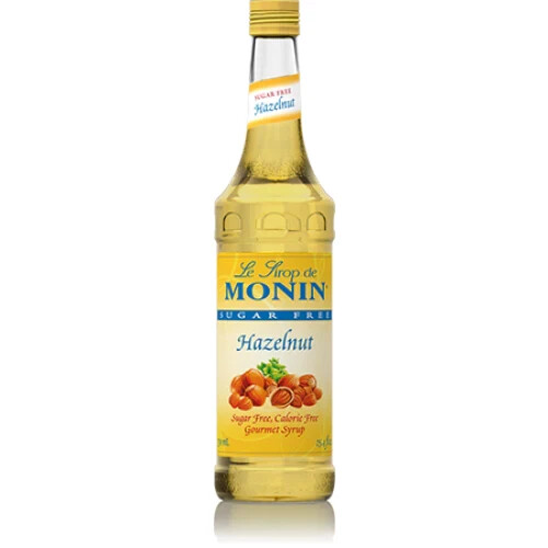 Monin Sugar Free Hazelnut Syrup (750mL), H-Hazelnut-sf