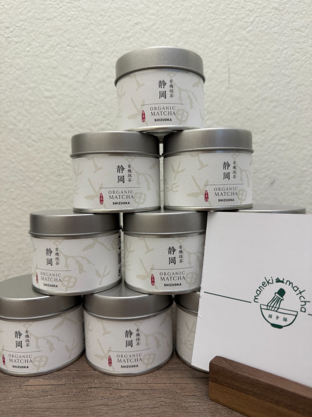 US SELLER – KIMIKURA Shizuoka Organic Japanese Daily Strong Matcha Latte 30g tin