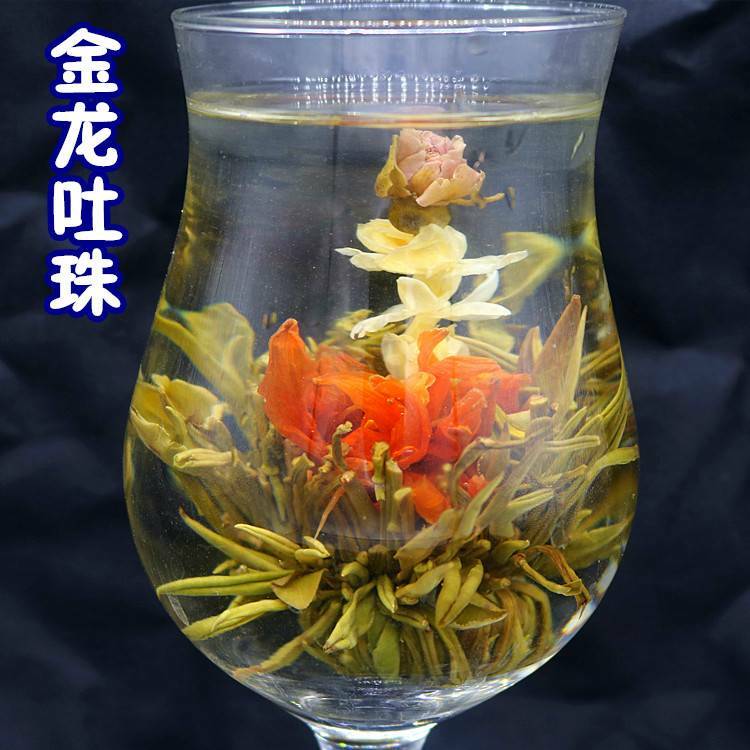 16 Types Handmade Blooming Flower Tea Blooming Tea Balls Blooms China Green Tea