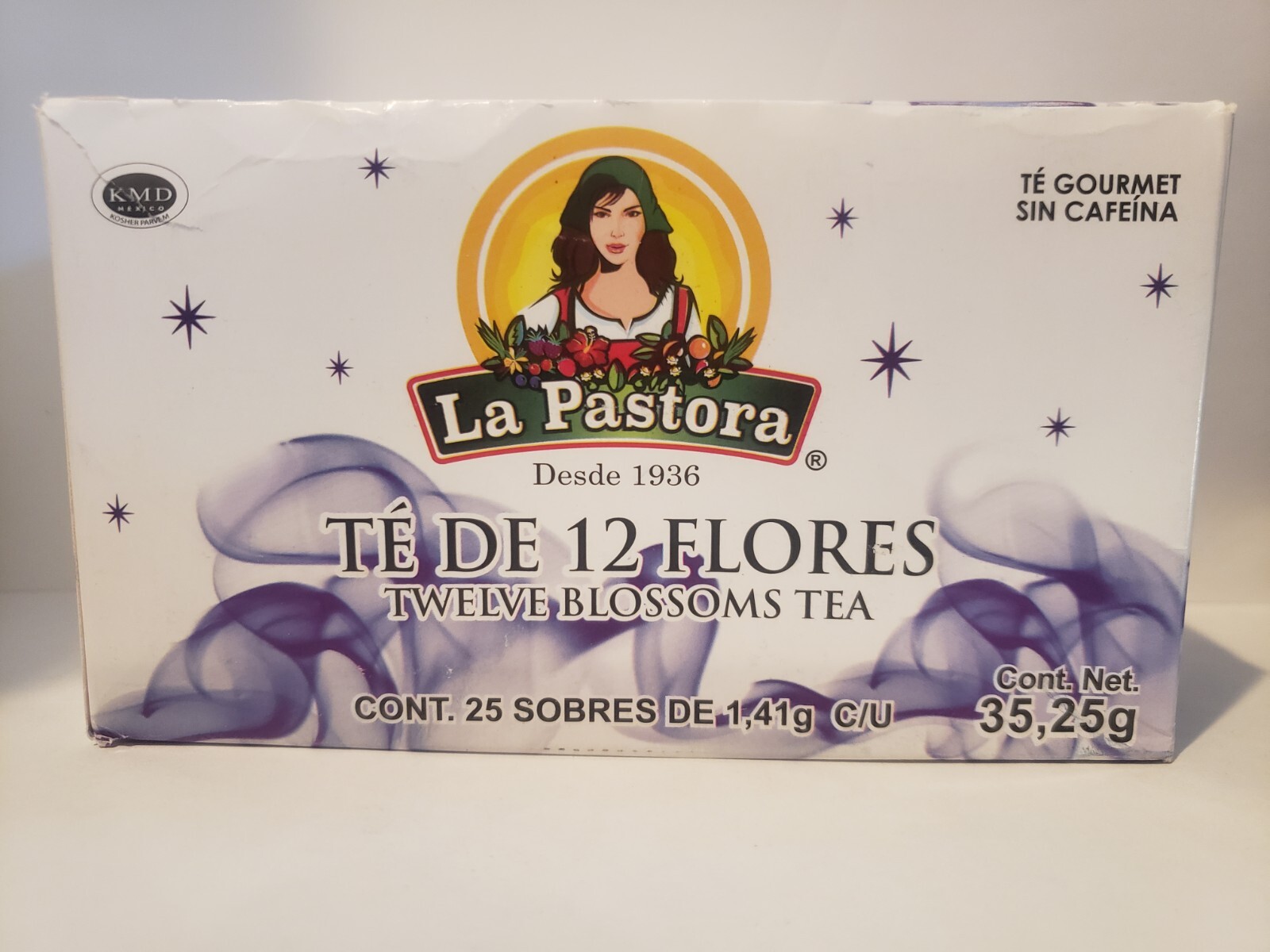 TWELVE BLOSSOMS TEA TE DE 12 FLORES 25 Bags”Nervios,Stress, Insominio, Ansiedad”