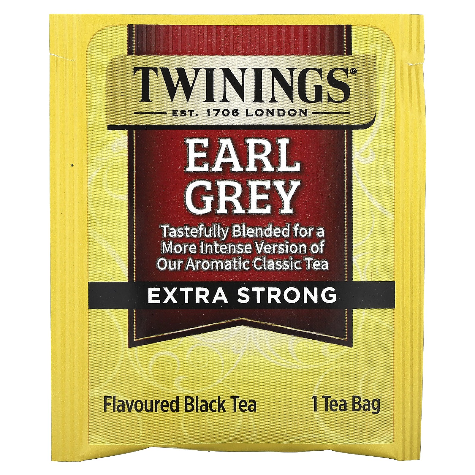 Black Tea, Earl Grey, Extra Strong, 20 Tea Bags, 1.41 oz (40 g)