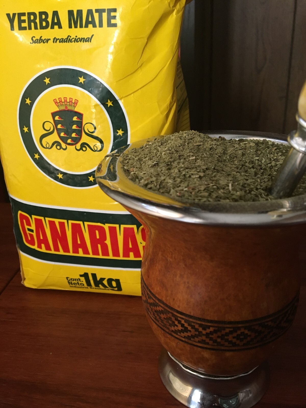 YERBA MATE CANARIAS – 1KILO 2.2 LB FROM Uruguay/Brazil