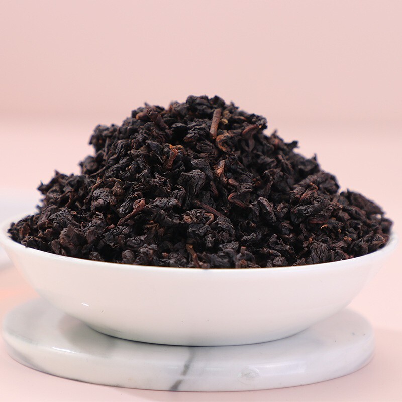 250g Black Oolong Tea Loose Leaf Yunnan Dark Tea Smooth Rich Flavor