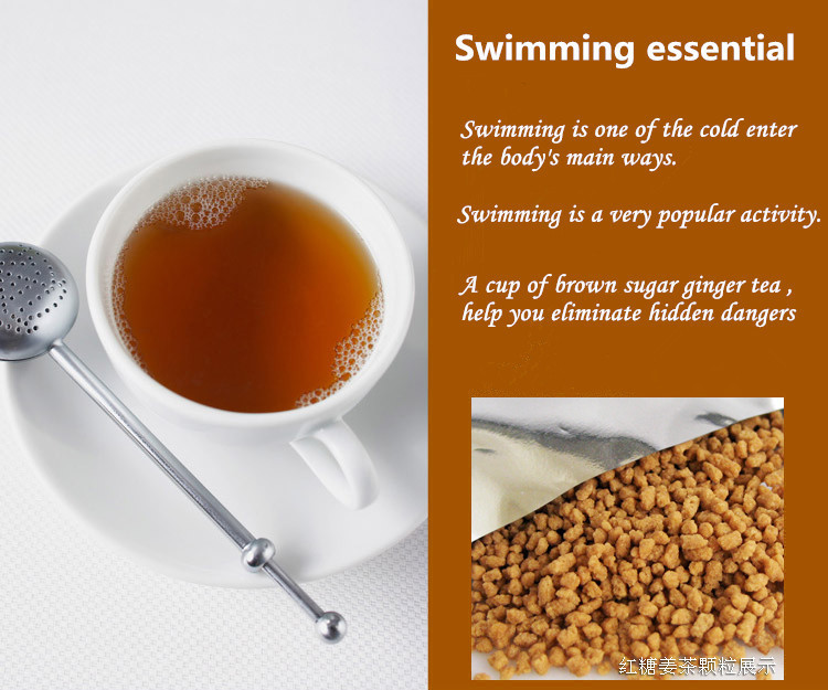 Natural Brown Sugar Ginger Tea Instant Herbal Drink for Women
