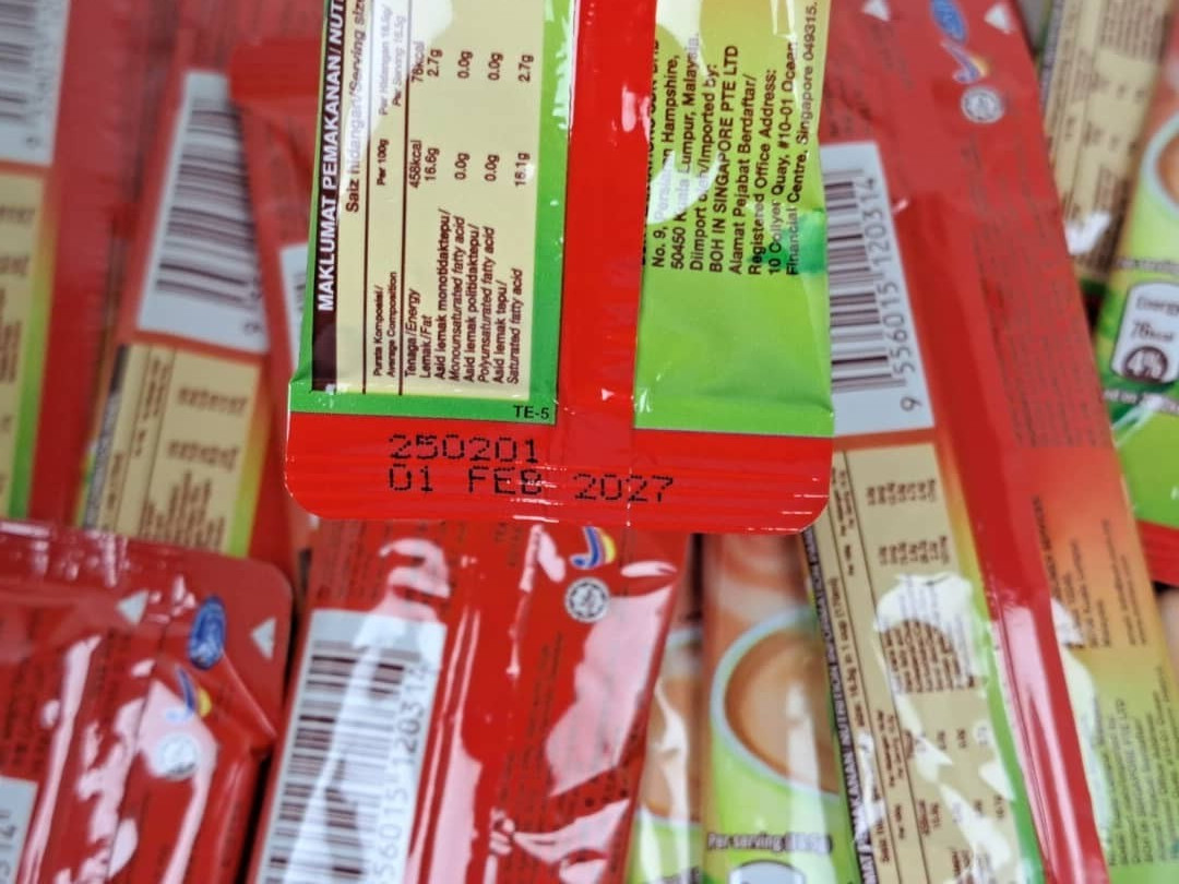 BOH 3‑in‑1 Less Sugar Instant Tea Mix – Low Sugar, Low Sodium, Cholesterol‑Free