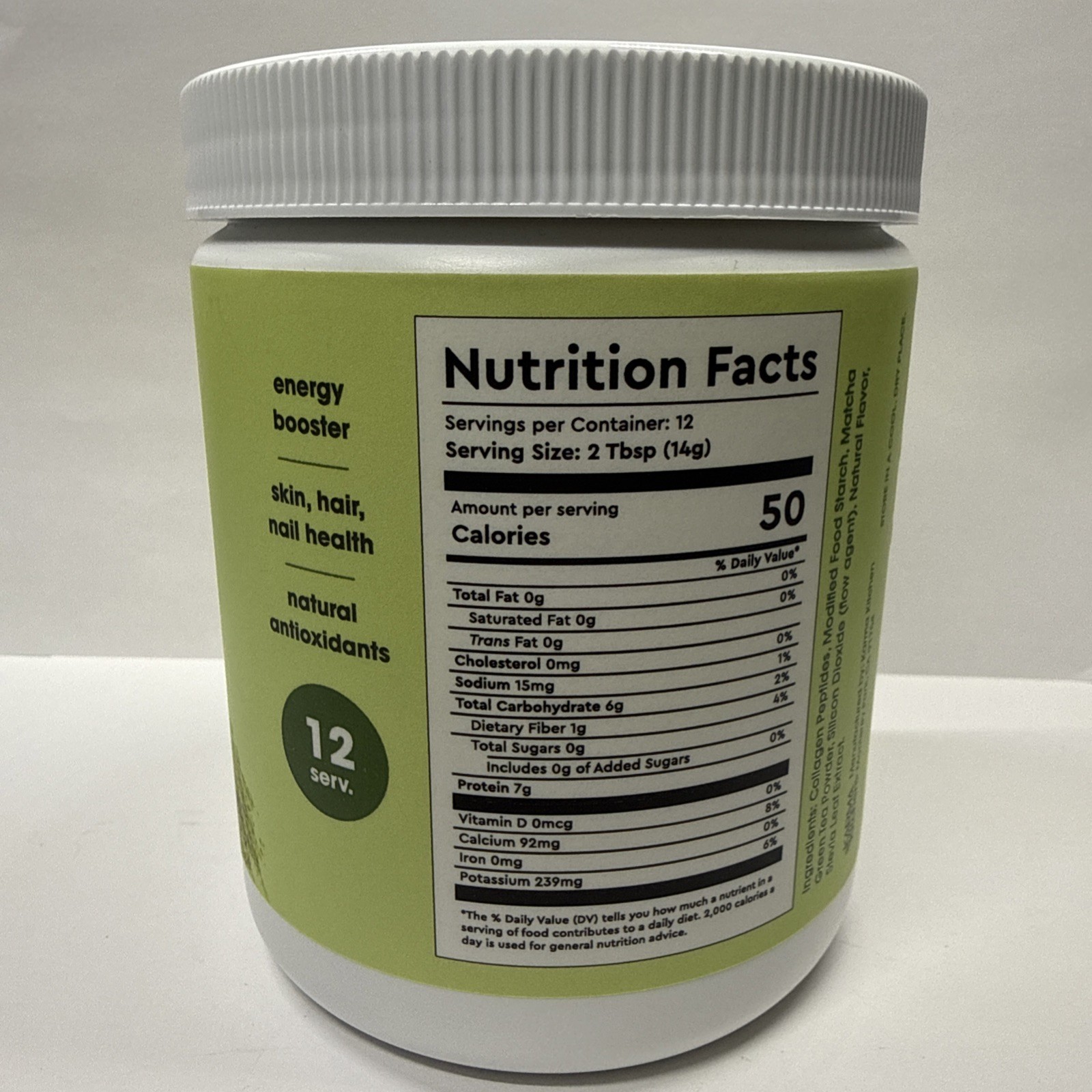 Karma Kitchen Matcha + Collagen Antioxidants, Skin Hair Nail Health Exp: 09/27