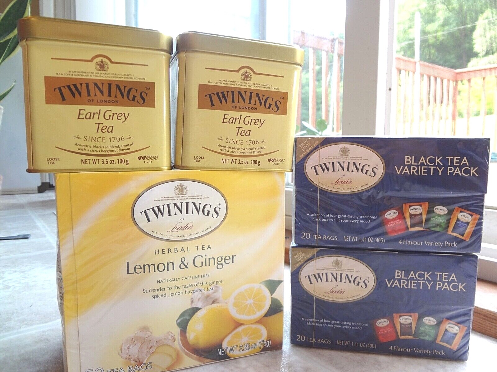 Assorted Twinings Tea Set (New) Free Shipping
