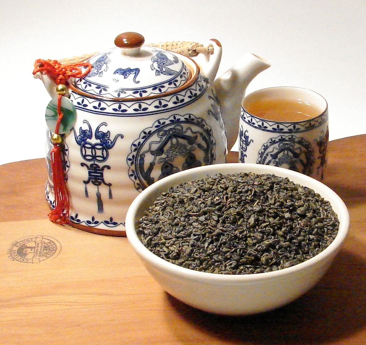 Gunpowder Loose Leaf Green Tea – 1 Pound – Bulk First Cut High Anti Oxidant