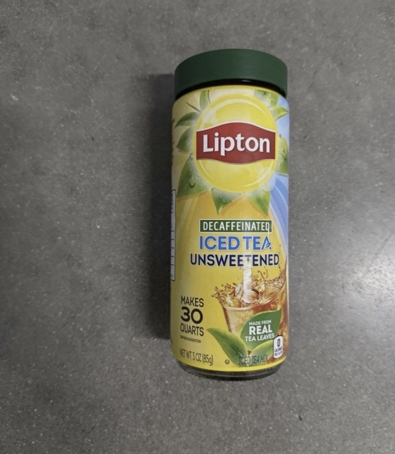1 Lipton Unsweetened Decaffeinated Instant Tea Mix, 30 Quarts Get hard to find!