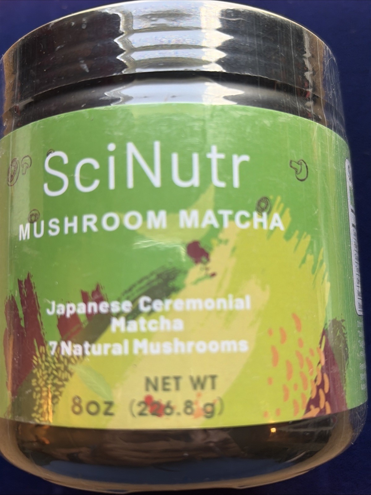 SciNutr Mushroom Matcha Japanese Ceremonial Matcha & 7 Natural Mushrooms