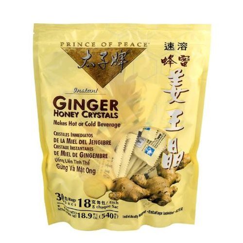 Ginger Honey Crystal Packets 30 ct By Prince Of Peace