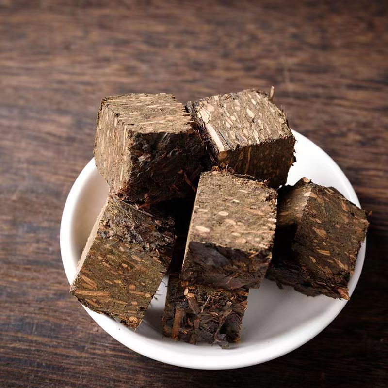 250g Organic Anhua Dark Tea Brick Chinese Black Tea Herbal Energy for Men Women