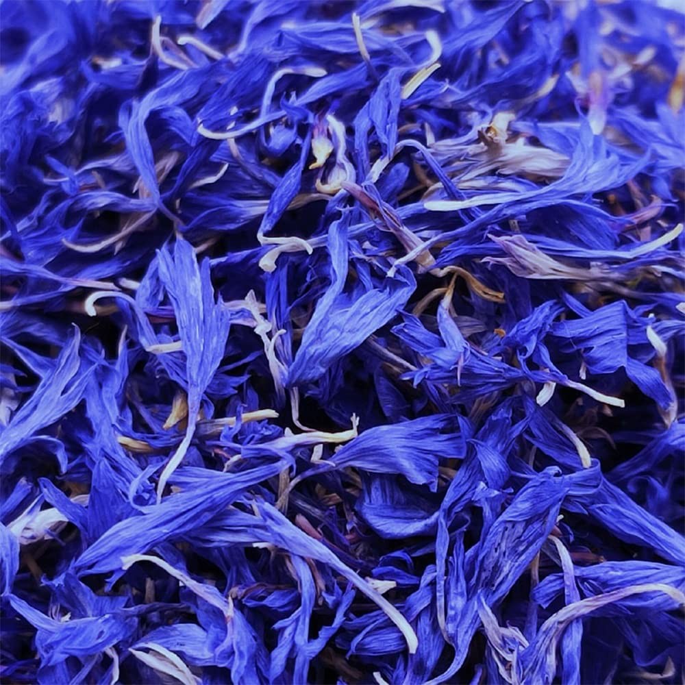 Blue Cornflower Petals Natural Centaurea Cyanus Tea Blends 0.5 OZ/15g Crafts