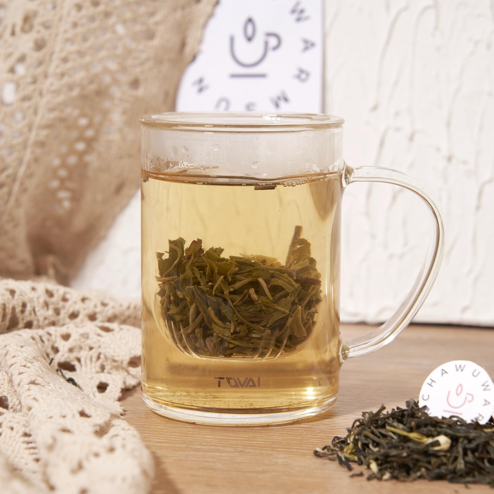 Jasmine Flower Green Tea 100g 3.5oz Chinese Loose Leaf Natural Flavor