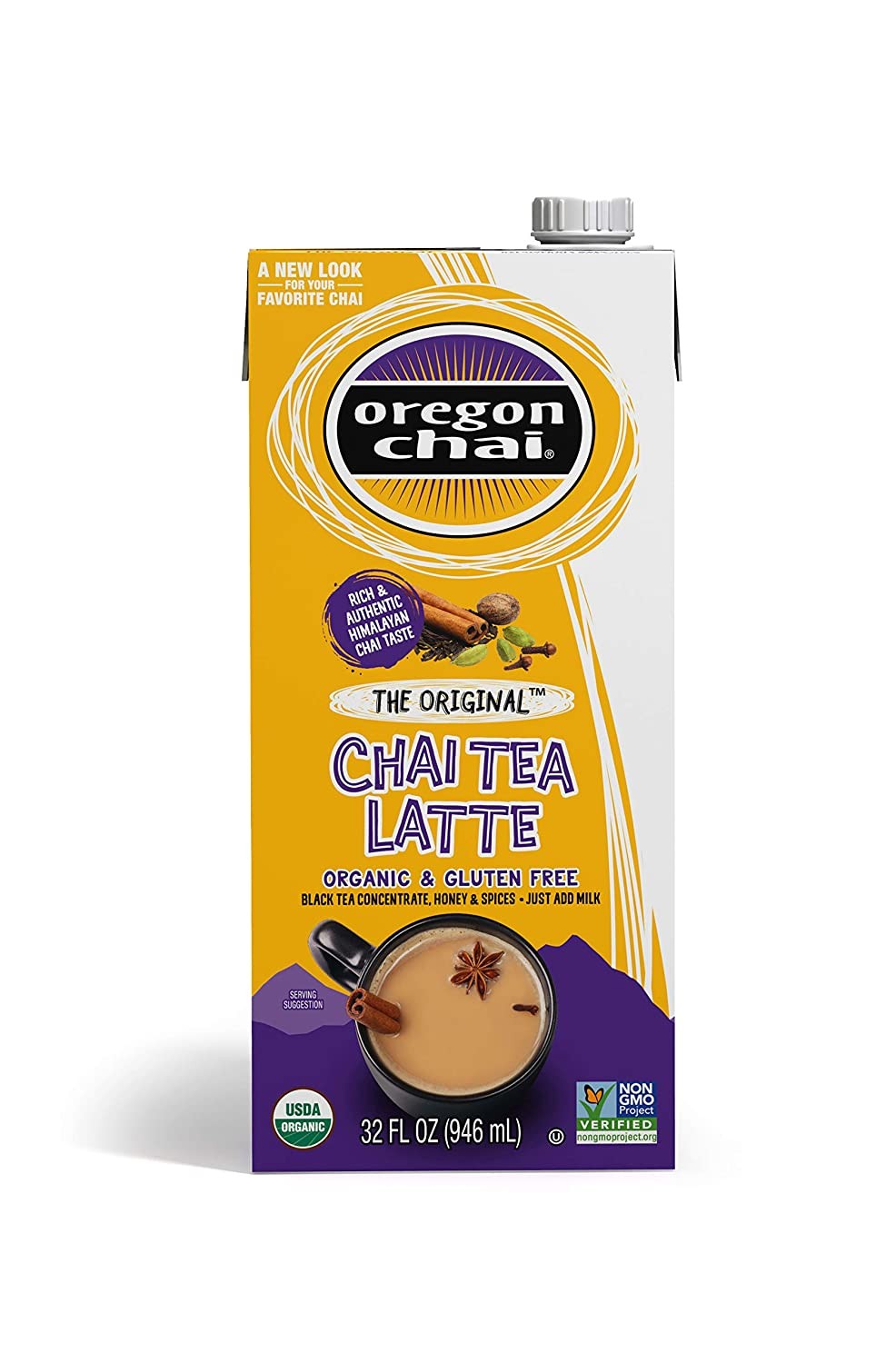 Oregon Chai Tea Latte Original, 32 Ounce